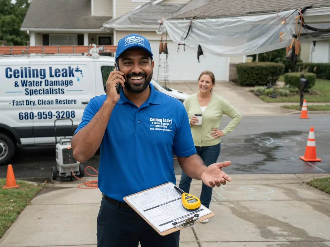 Ceiling Leak Cleanup Watkins, IA FAQs